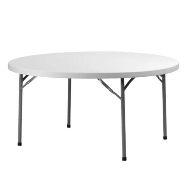 Banquet table round D160cm foldable