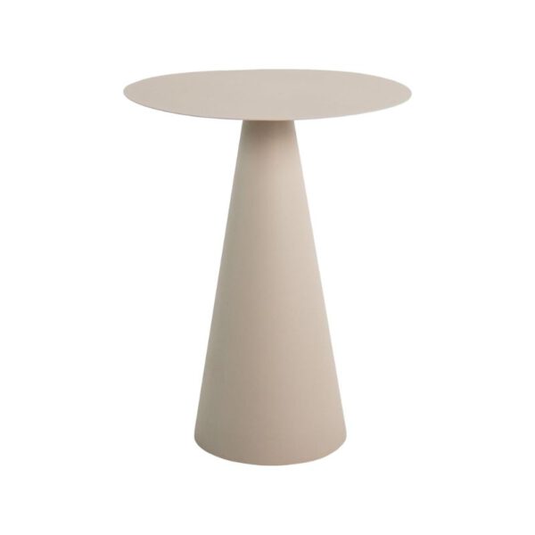 Beistelltisch modern beige D38cm x H48cm