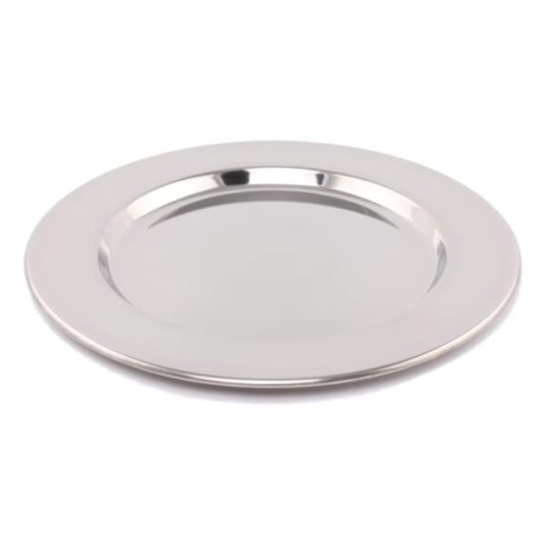 Place mat stainless steel silver