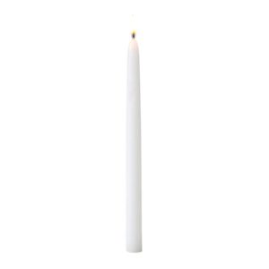 Pointed candle white
