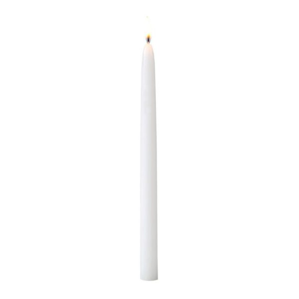 Pointed candle white