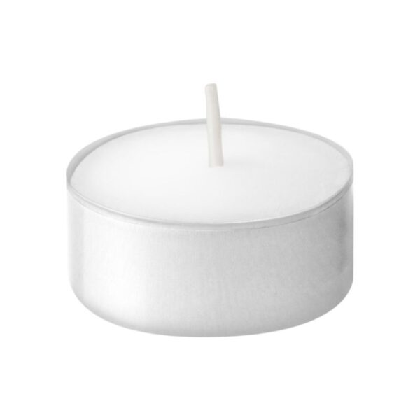 Tealight white natural