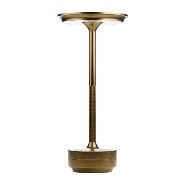Tischleuchte premium Aluminium gold