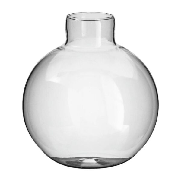 Vase bauchig Glas