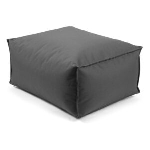 Sitzsack Loungekissen anthrazit outdoor L60xB50×H30cm