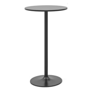 Stehtisch elegant schwarz D60cm H102cm