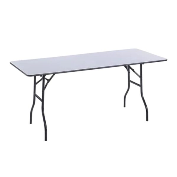 Banketttisch L183cm B76cm klappbar mit Molton mieten in München