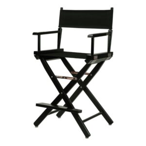 Director and make-up chair black 105cm Event rental Munich