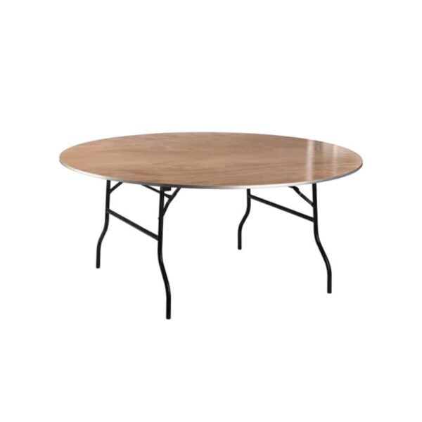 Banquet table 122cm round foldable for rent in Munich