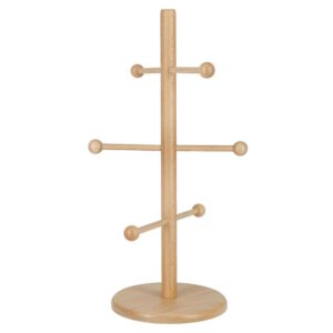 Brezen- und Wurstständer aus Holz, 50 cm hoch