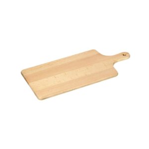 Brotzeitbrett aus Holz, 32,5 × 19,5 cm