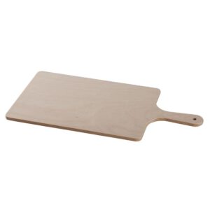 Flammkuchenbrett aus Holz, 35 × 25 cm